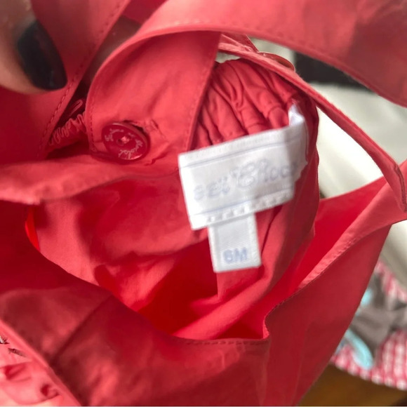 Dress strapless 3/6 months red Tartine et Chocolat - Picture 4 of 5